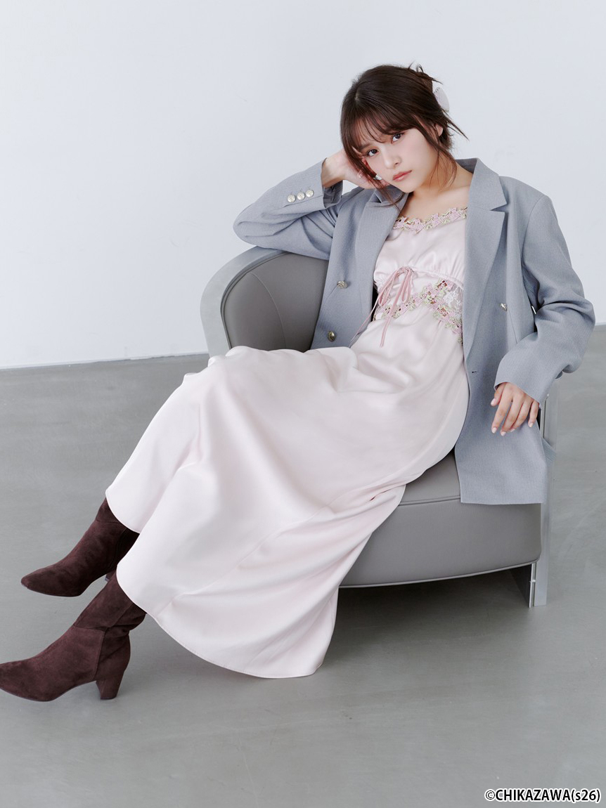 SNIDEL×近沢レース店】コラボレースキャミワンピース(ロングワンピース
