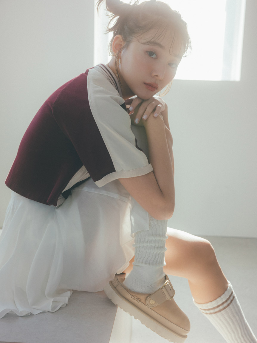 Sustainableシアーイレヘムスカショーパン(ショートパンツ