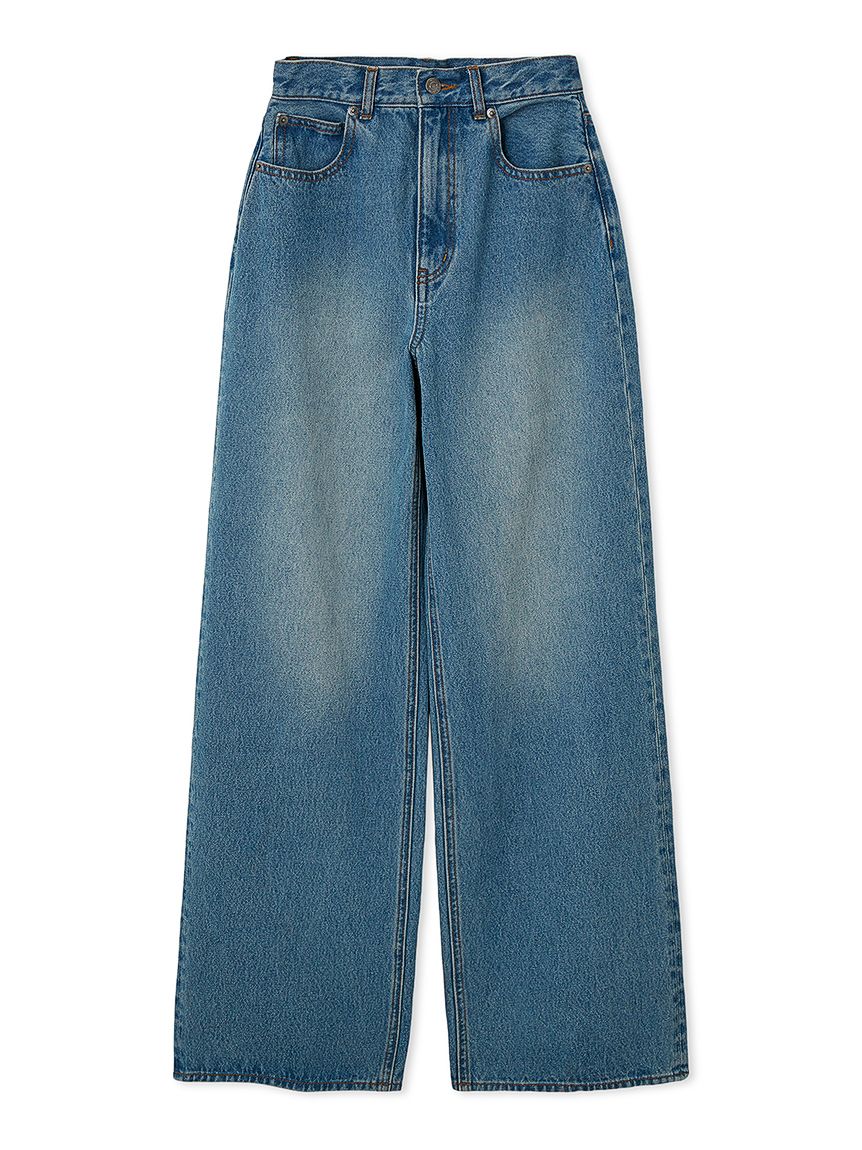 衝撃の激安コスパ・掘り出し物も ワイドデニムパンツ(デニムパンツ)｜パンツ｜SNIDEL(スナイデル パンツ