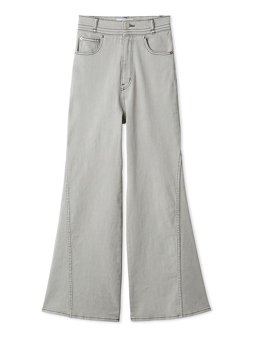 SNIDEL Sustainable ストレッチフレアデニムパンツ　サイズ0 Sustainableストレッチフレアデニムパンツ(デニム)｜パンツ