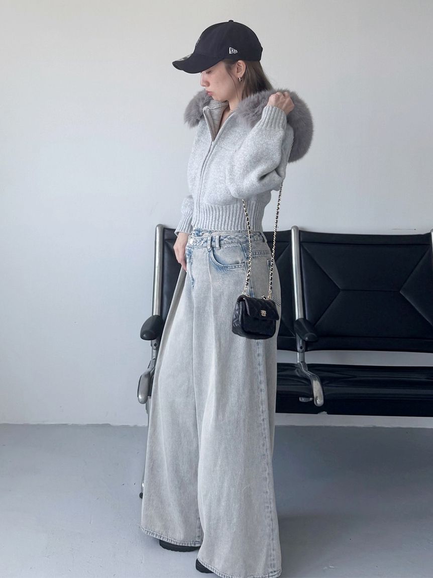 レイヤードデザインパンツ(ロングパンツ)｜パンツ｜SNIDEL