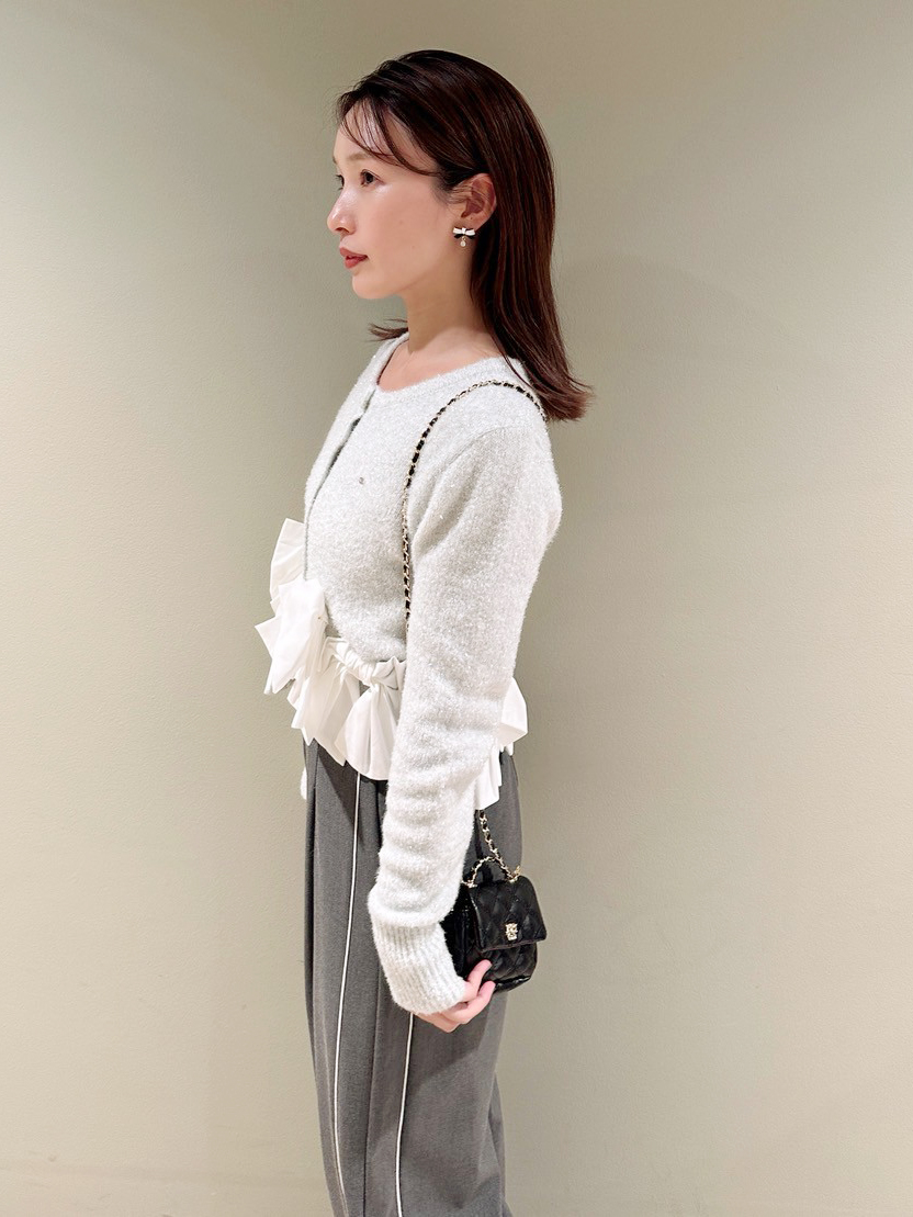 チャックパンツ タックラインパンツ(ロングパンツ)｜パンツ｜SNIDEL(スナイデル