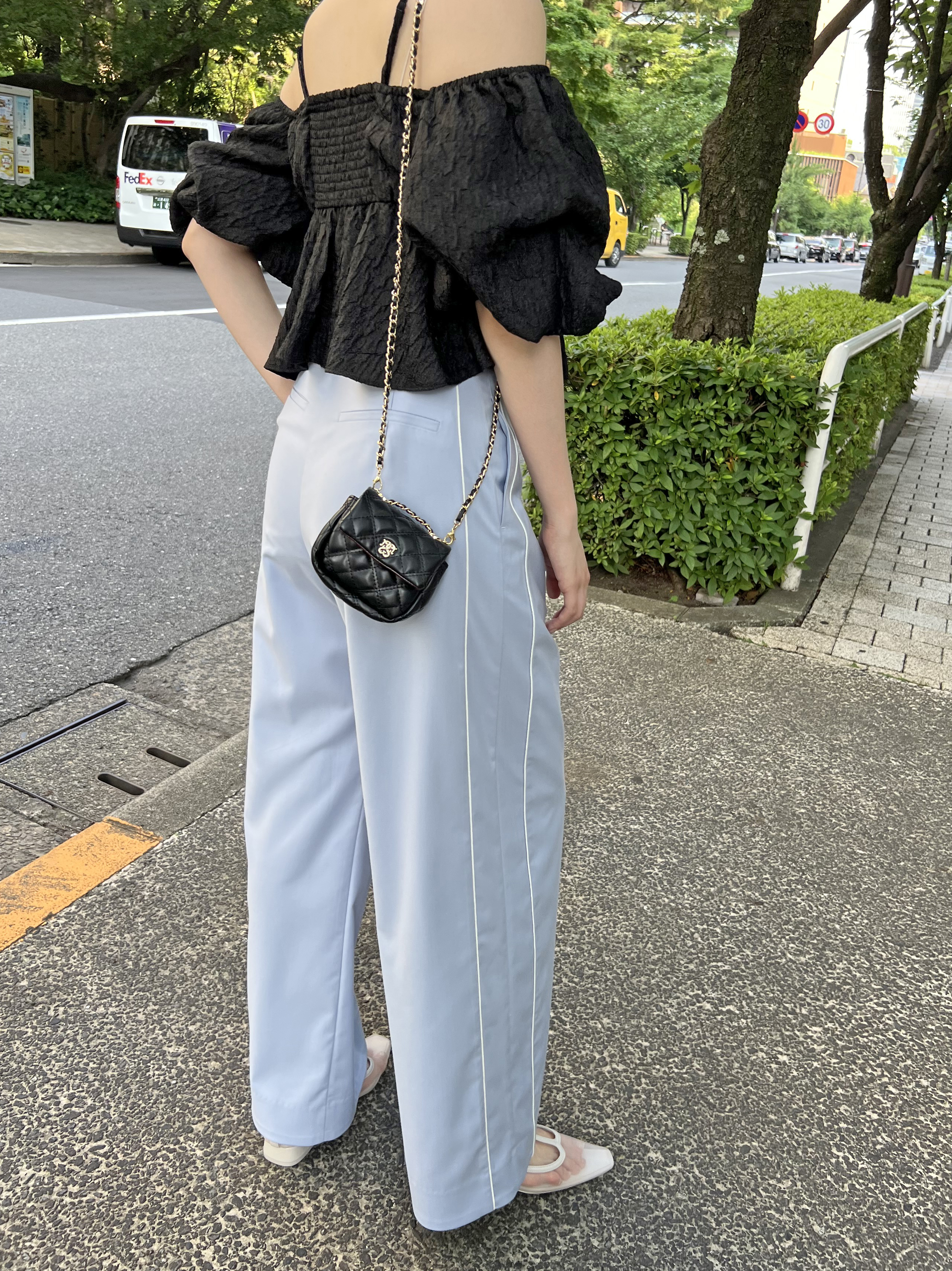 snidel タックラインパンツ タックラインパンツ(ロングパンツ)｜パンツ｜SNIDEL(スナイデル