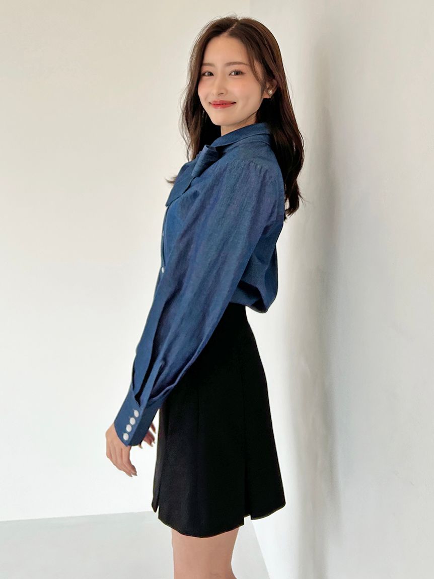 ベルト付きボックスミニスカショ(ショートパンツ)｜パンツ｜SNIDEL