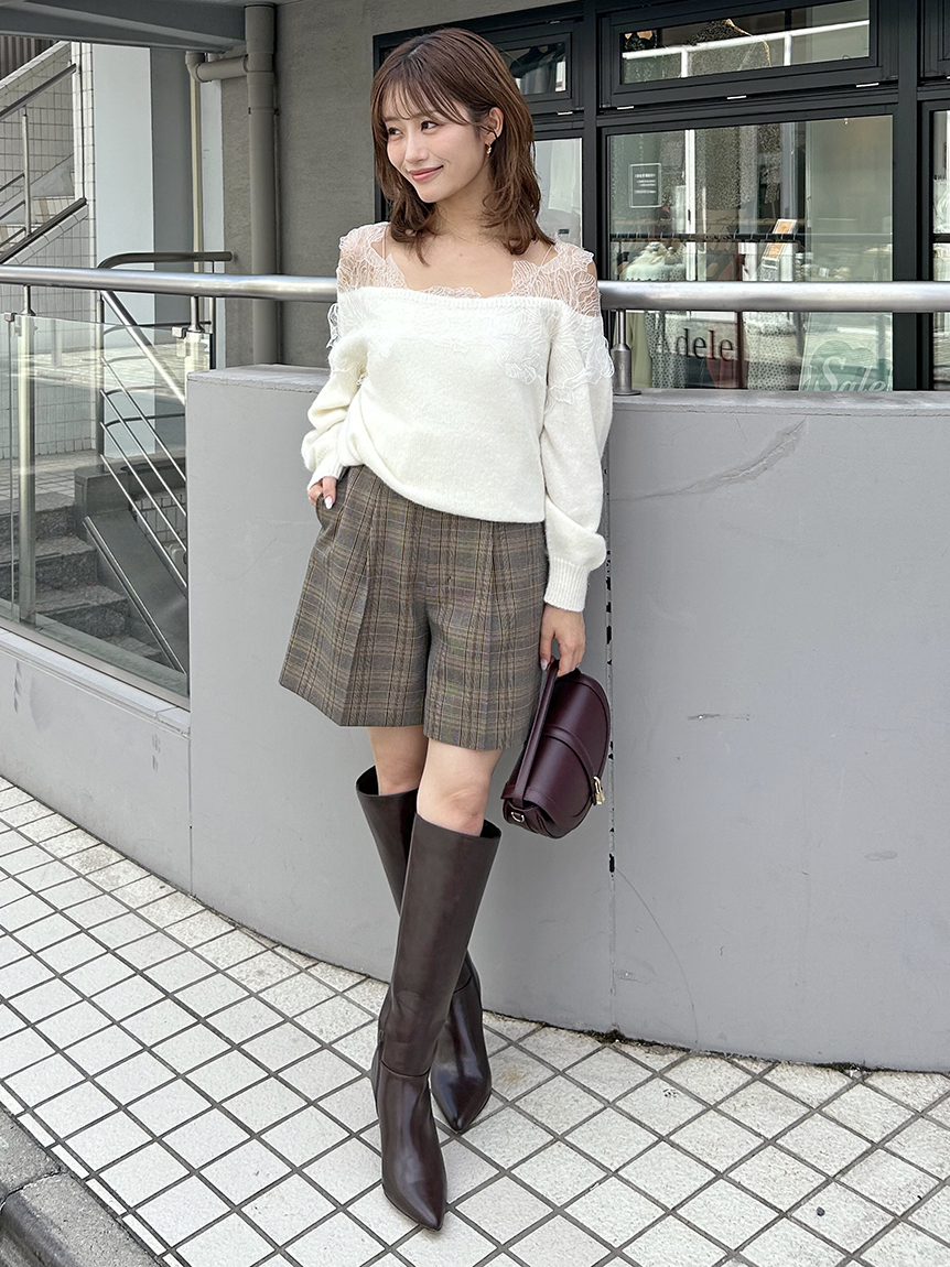 シンプルショートパンツ(ショートパンツ)｜パンツ｜SNIDEL