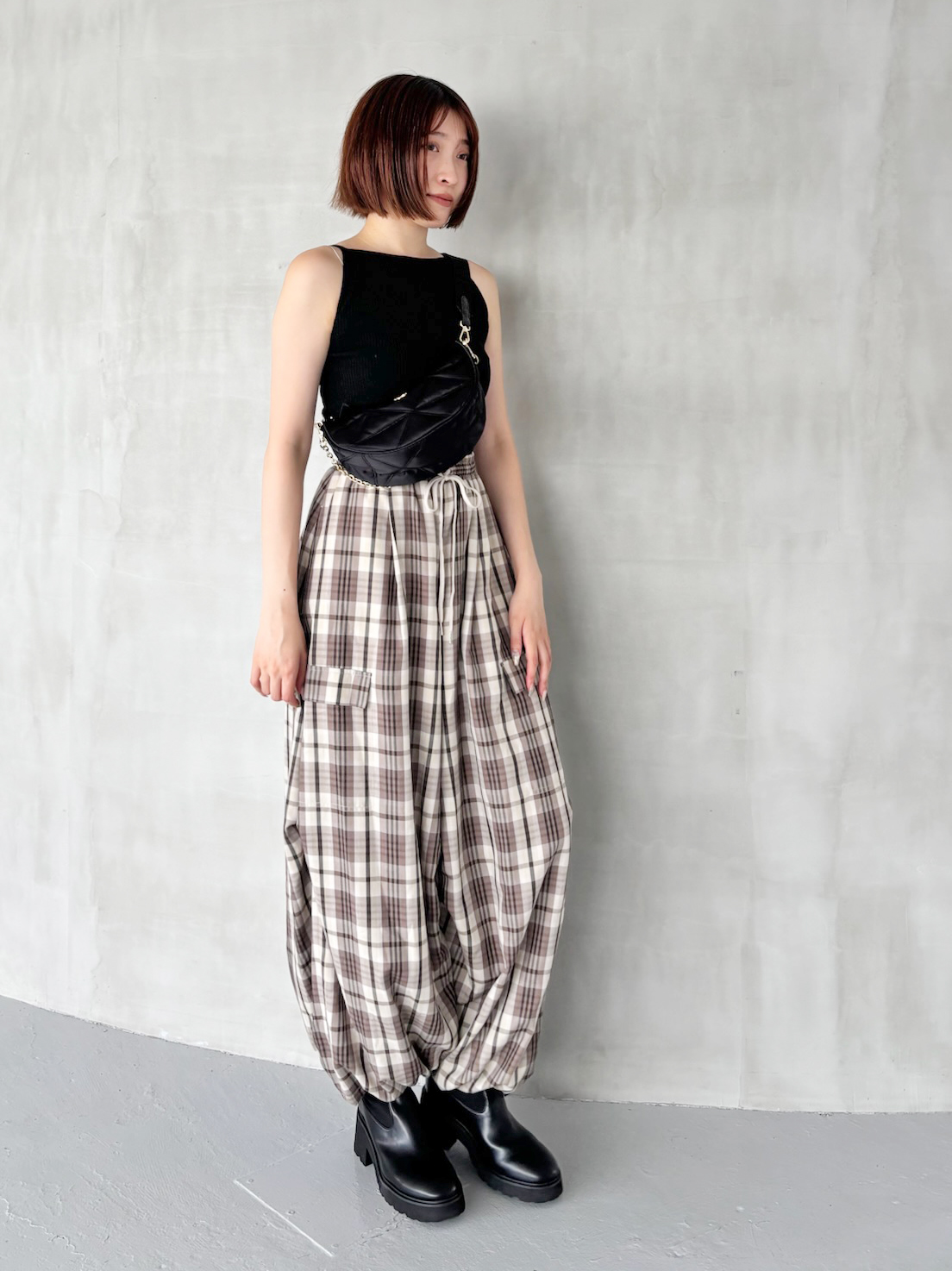 【SNIDEL】 ワイドデザインパンツ ワイドデザインパンツ(ロングパンツ)｜パンツ｜SNIDEL(スナイデル)の