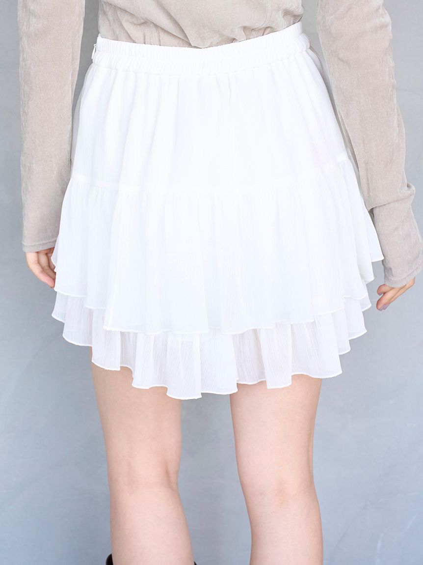 リップルラインミニスカショーパン(ショートパンツ)｜パンツ｜SNIDEL