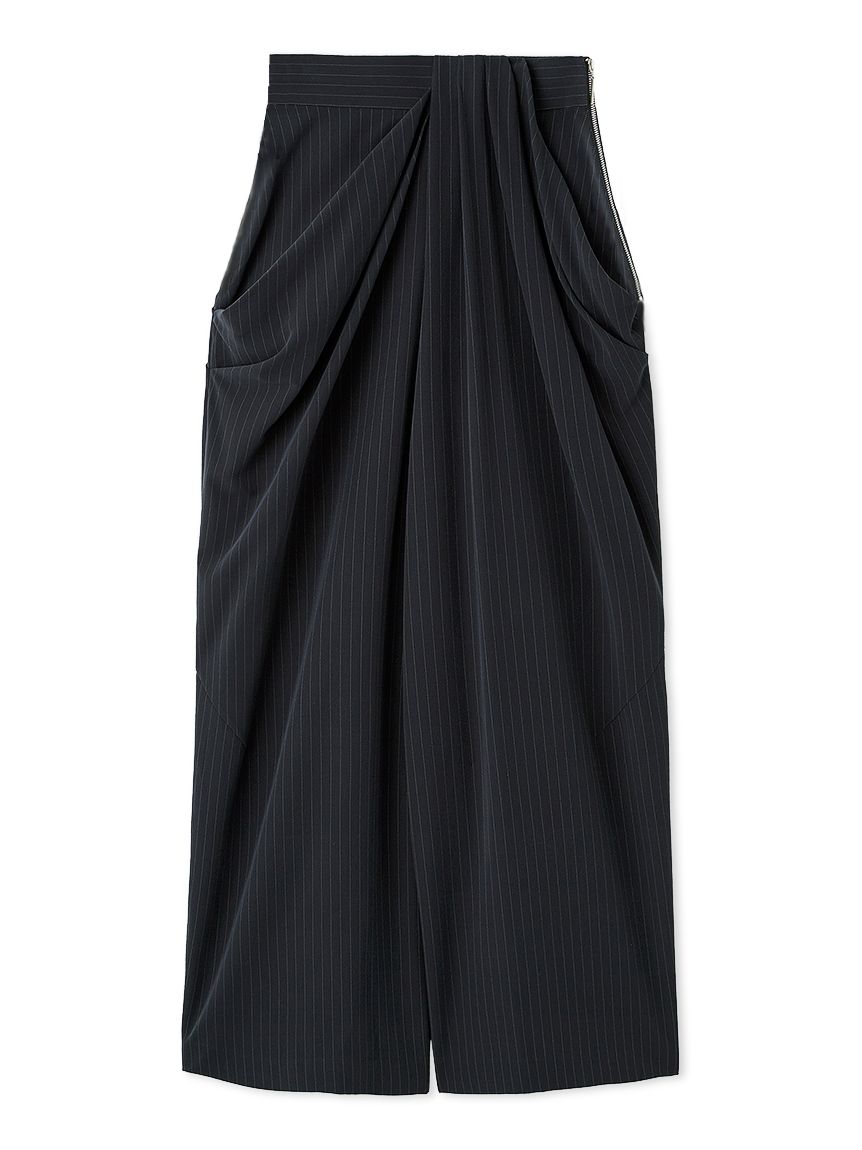 スナイデル SNIDEL ハイウエストドレープパンツ swfp255097 レディース ボトムス ワイドシルエット フェミニン レーヨン 2025冬 ハイウエストドレープパンツ(ロングパンツ)｜パンツ｜SNIDEL