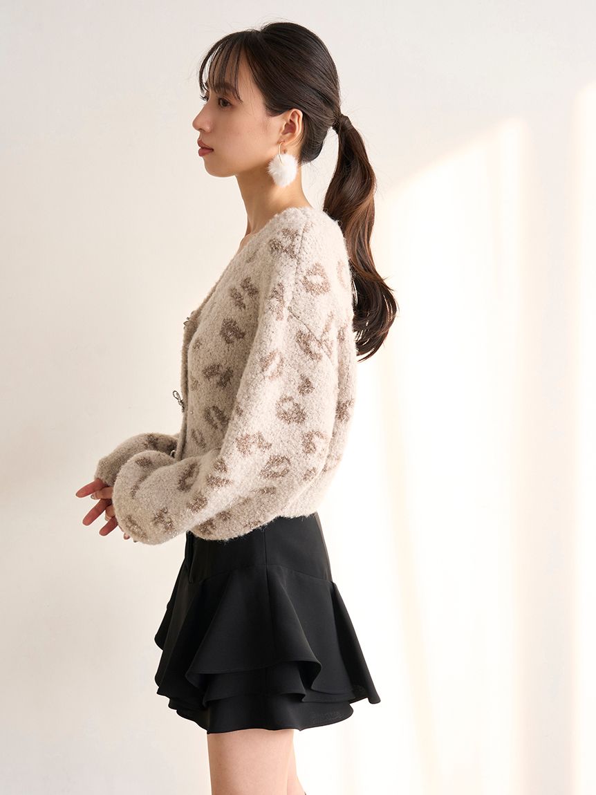 レイヤードフリルミニスカショーパン【カンヘウォン着用】(ショート