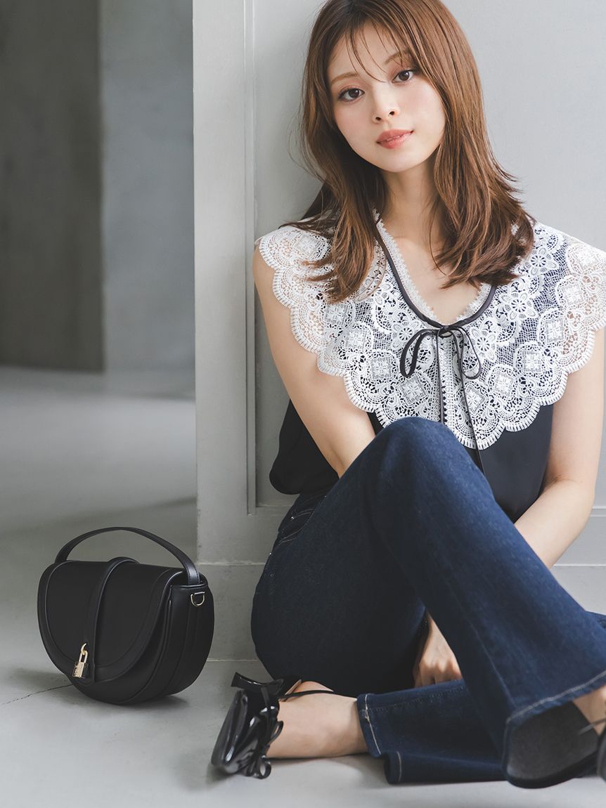 みりあん☺︎22 STYLEUPPANTS】ハイウエストフレア(ロングパンツ)｜パンツ｜SNIDEL