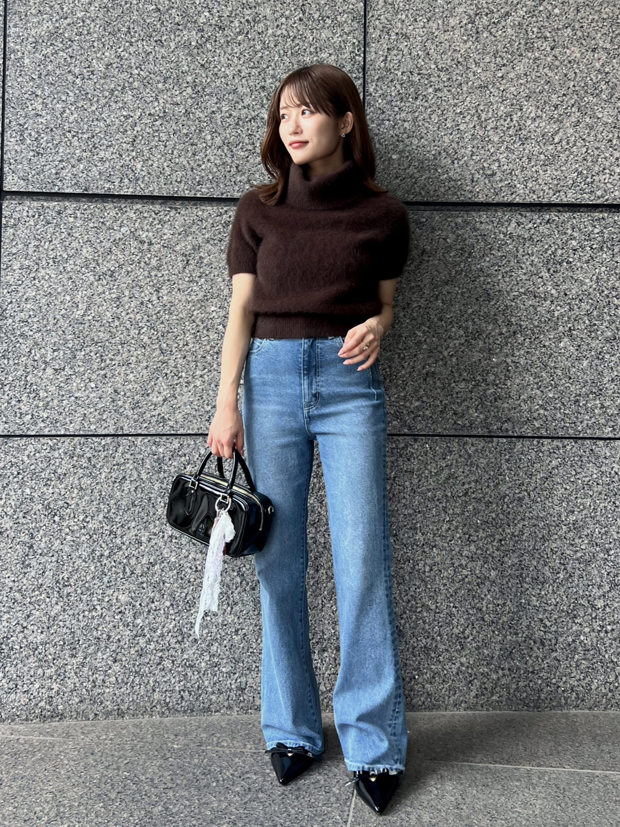 STYLEUPPANTS】ハイウエストフレア(ロングパンツ)｜パンツ｜SNIDEL