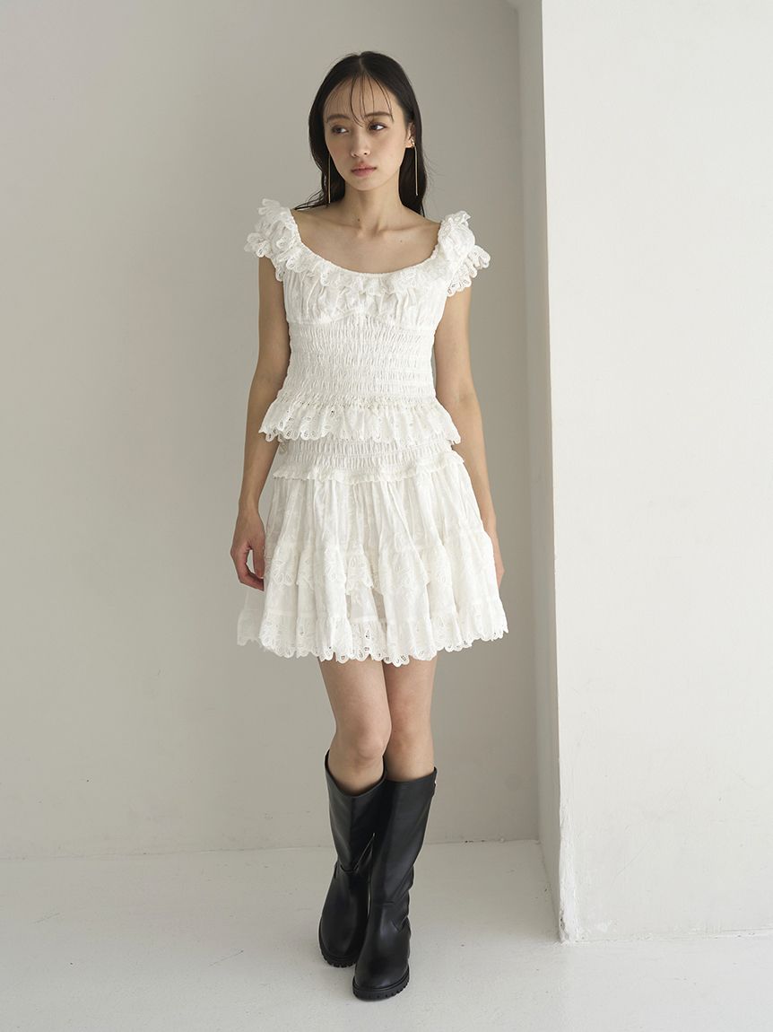 コットンフリルスカショーパン(ショートパンツ)｜パンツ｜SNIDEL