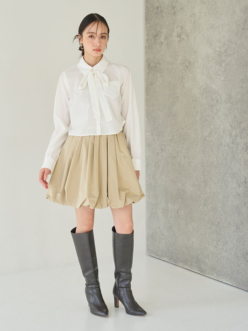 snidel スナイデル バルーンフレアスカショーパン バルーンフレアスカショーパン(ショートパンツ)｜パンツ｜SNIDEL