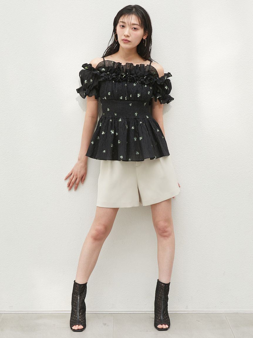 シンプルショートパンツ(ショートパンツ)｜パンツ｜SNIDEL(スナイデル