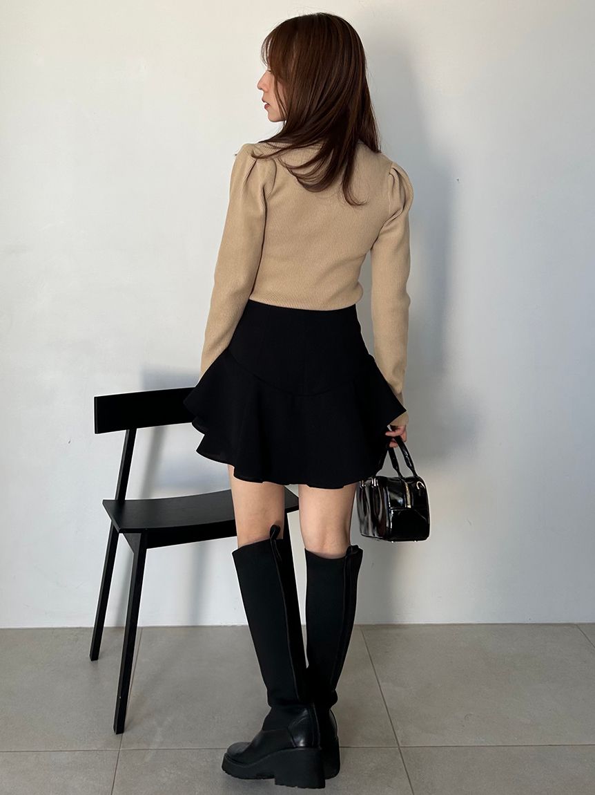 スナイデルレイヤードフリルミニスカショーパン レイヤードフリルミニスカショーパン(ショートパンツ)｜パンツ｜SNIDEL