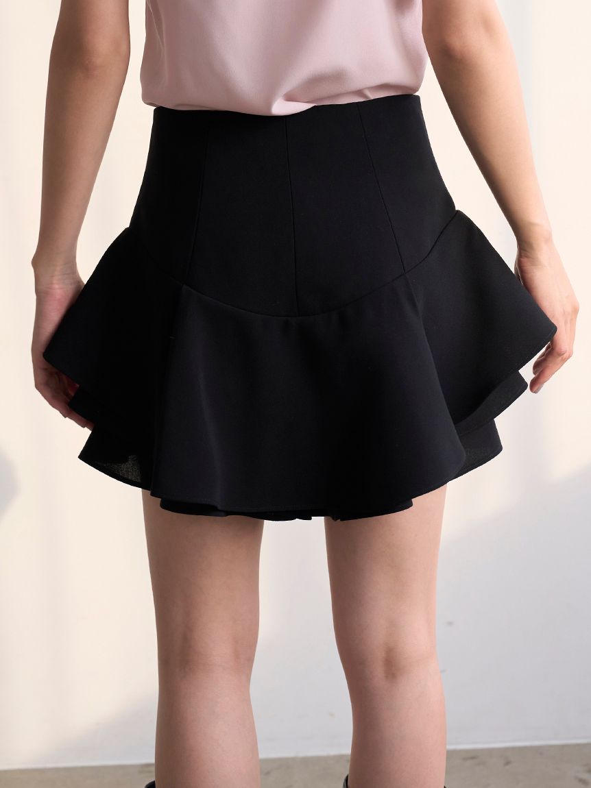 レイヤードフリルミニスカショーパン(ショートパンツ)｜パンツ｜SNIDEL