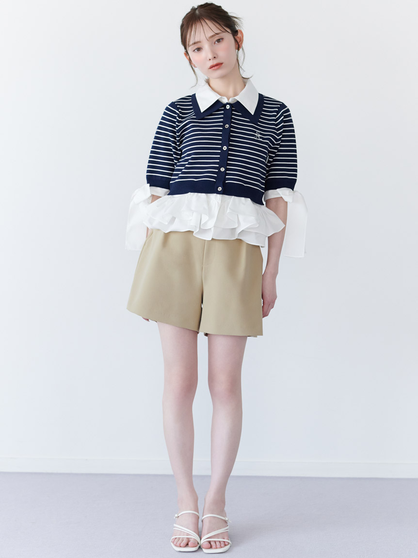 シンプルショートパンツ(ショートパンツ)｜パンツ｜SNIDEL(スナイデル