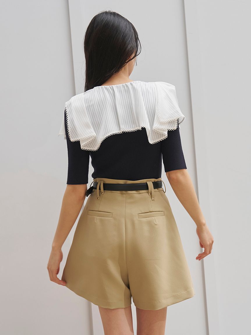 シンプルショートパンツ(ショートパンツ)｜パンツ｜SNIDEL(スナイデル