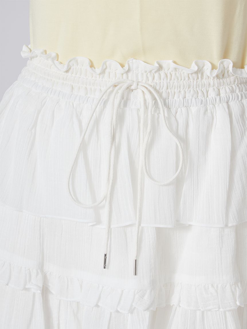 フリルスカショーパン(ショートパンツ)｜パンツ｜SNIDEL(スナイデル)の
