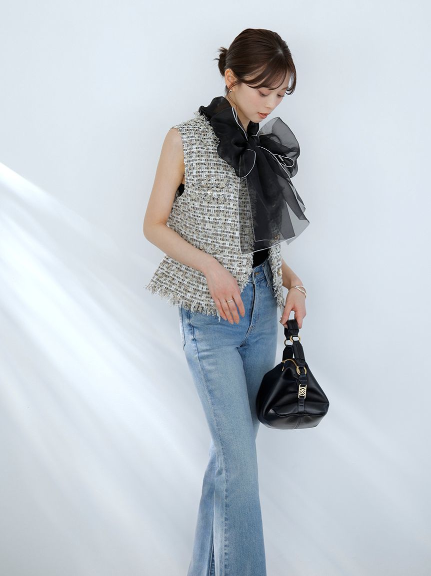 STYLE UP PANTS】フレアデニム(フルレングスパンツ)｜パンツ｜SNIDEL