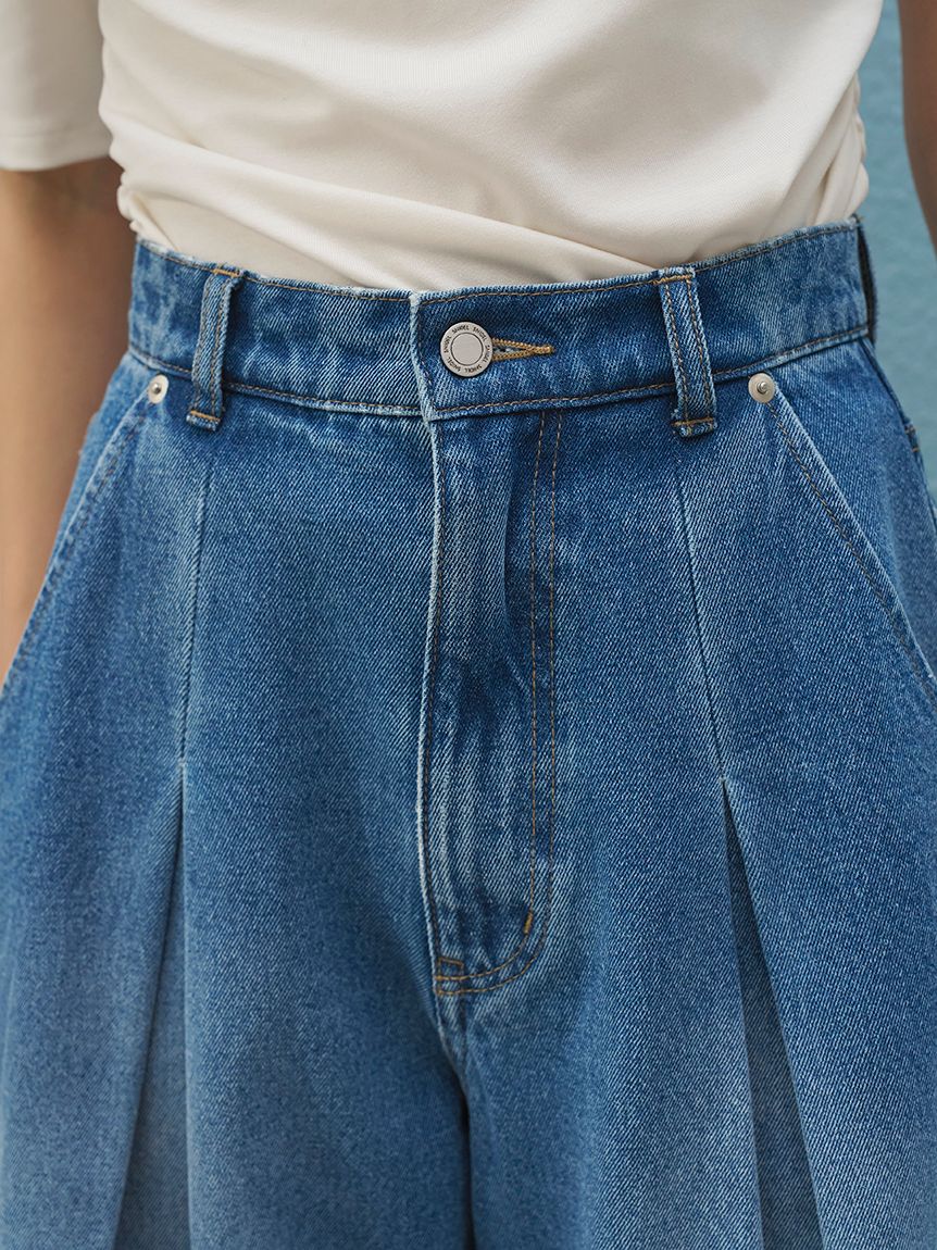 カーブワイドデニム(フルレングスパンツ)|パンツ|SNIDEL(スナイデル カーブワイドデニム(フルレングスパンツ)|パンツ|SNIDEL(スナイデル