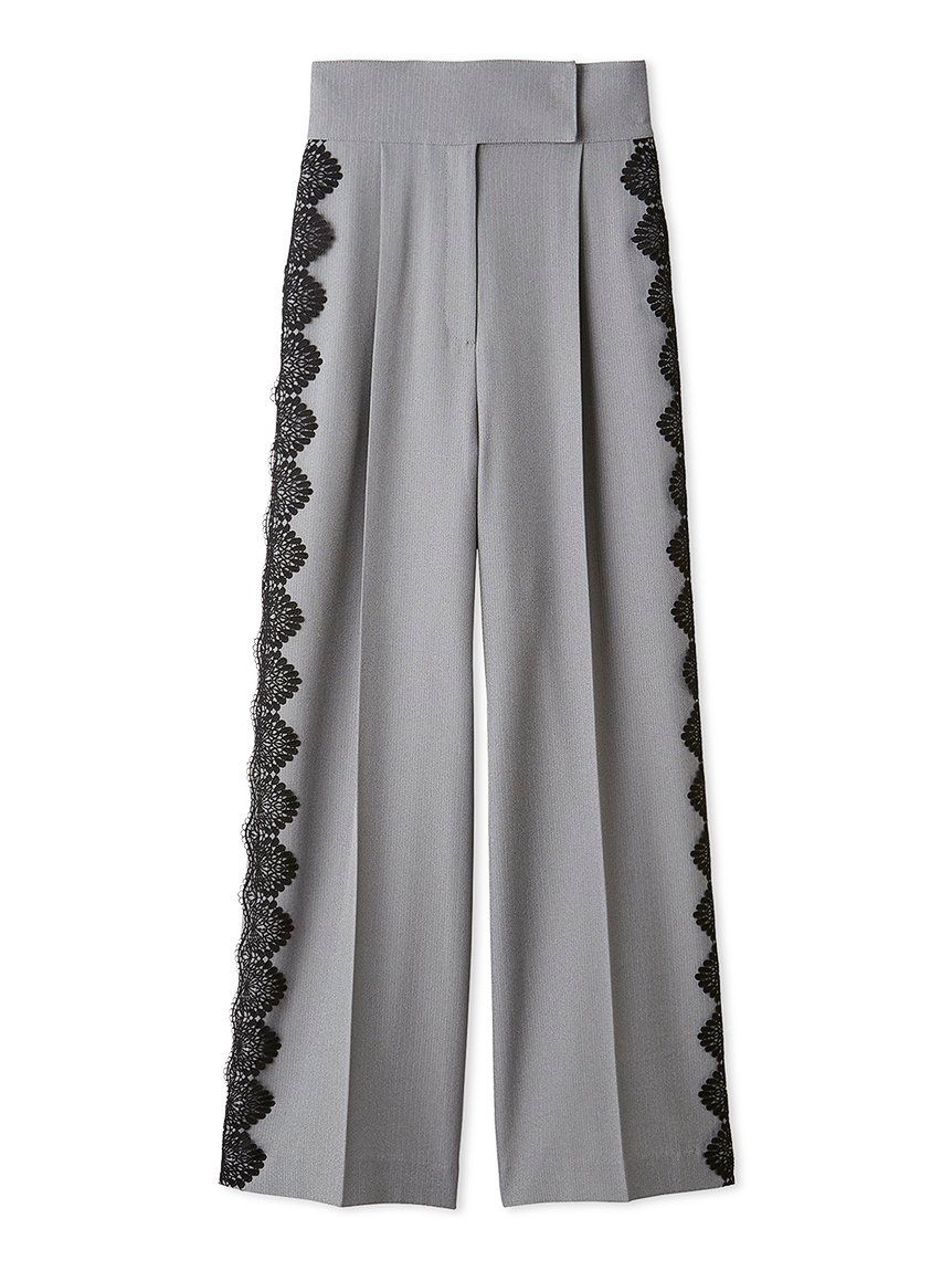 セットアップ対応】シンプルタックレーストリムパンツ(フルレングス
