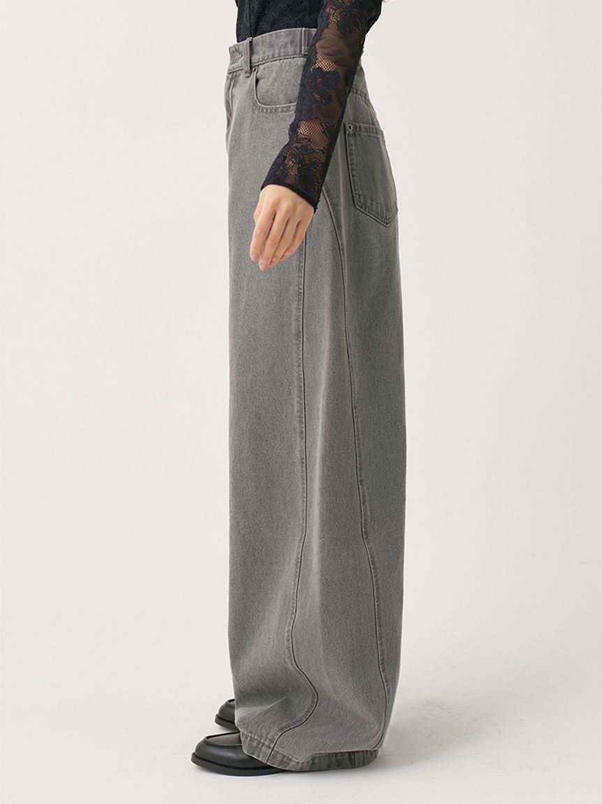 デザインワイドパンツ(ロングパンツ)｜パンツ｜SNIDEL(スナイデル)の