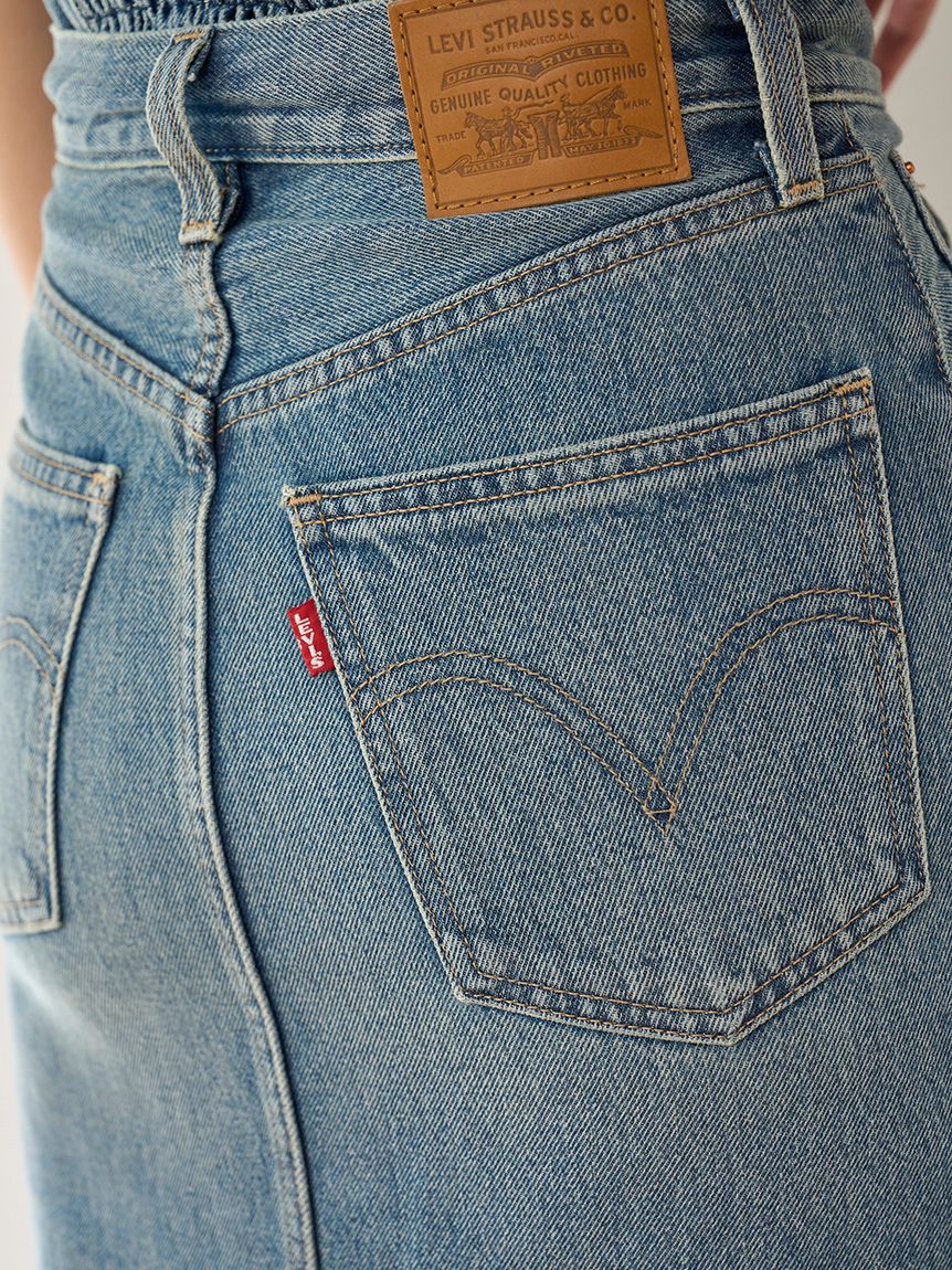 SNIDEL/Levi's®】HR BACK SLIT SKIRT(ひざ丈スカート)｜スカート