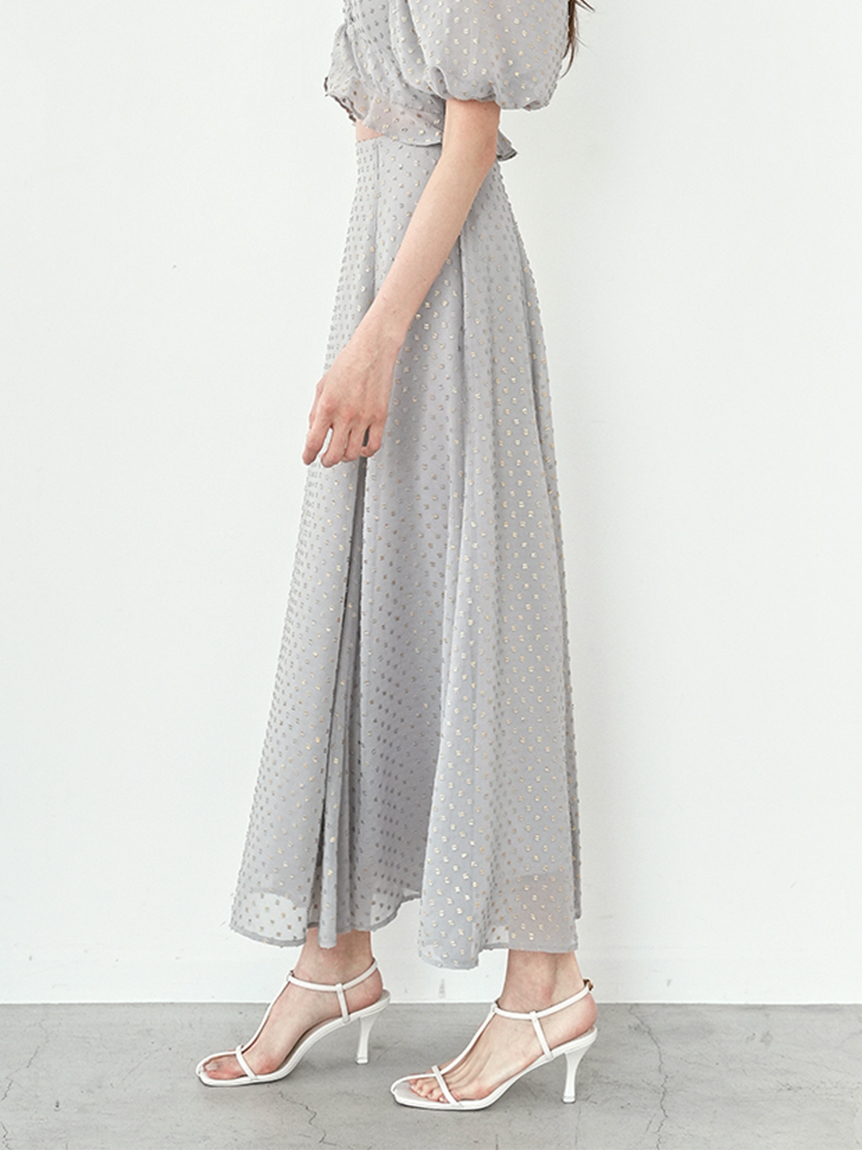 SNIDEL｜ジャガードフレアスカート | Rakuten Fashion(楽天