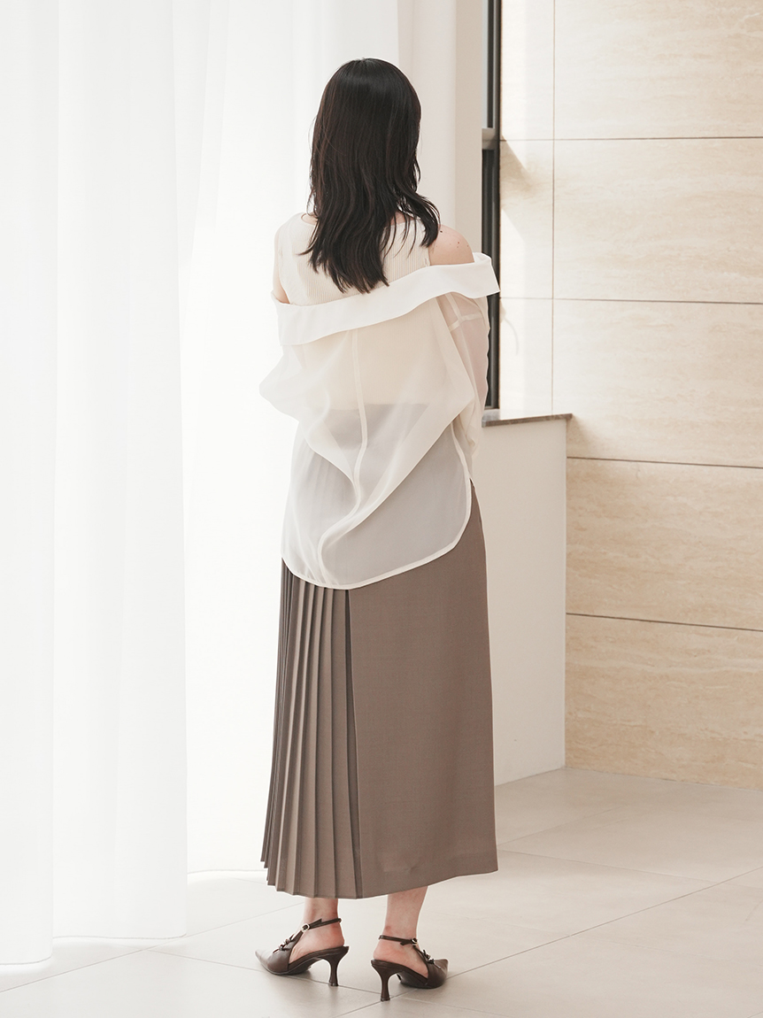 SNIDEL プリーツロングスカート SNIDEL スカート プリーツロングスカート : ZOZOTOWN Yahoo!店