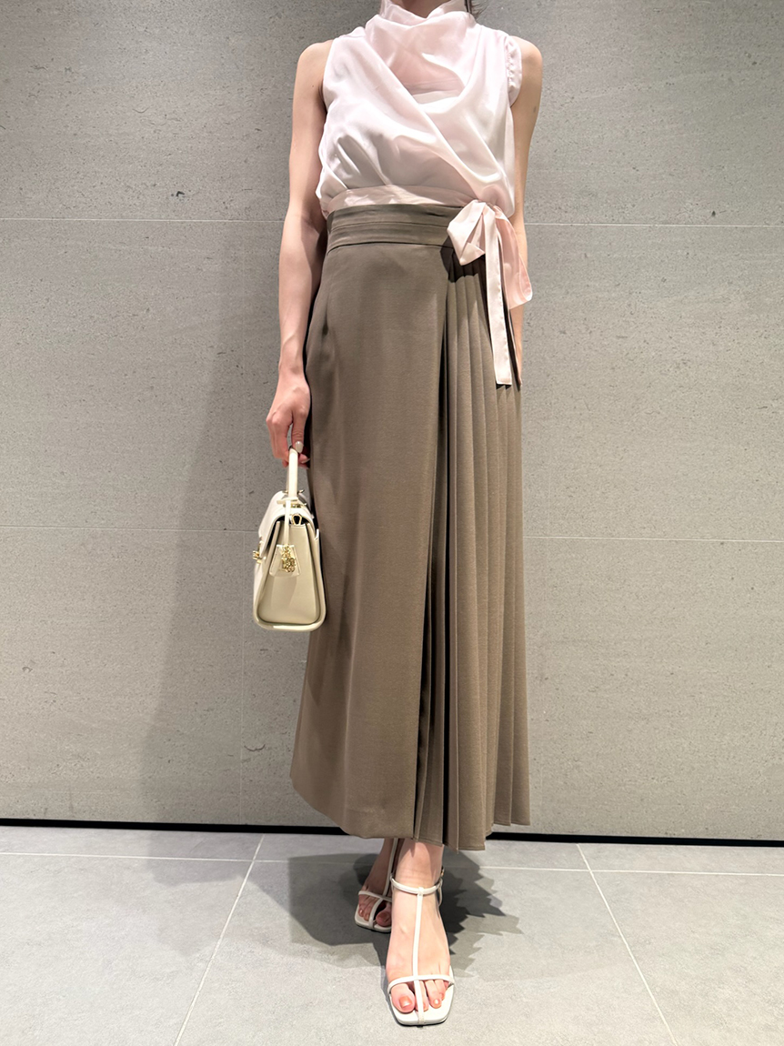 SNIDEL ロングプリーツスカート SNIDEL スカート プリーツロングスカート : ZOZOTOWN Yahoo!店