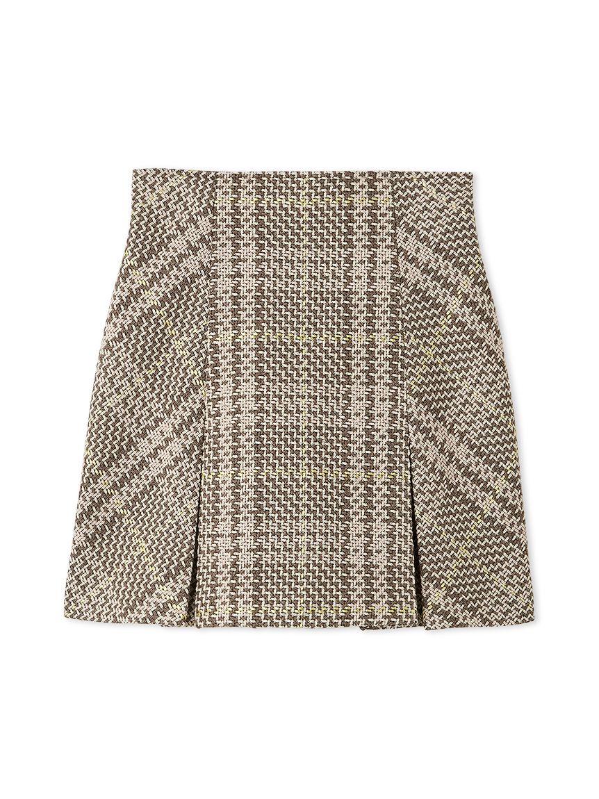 新品♡SNIDEL♡ロービング　チェック　スカート　ベージュ SNIDEL（スナイデル）の「ロービングチェックスカート（スカート