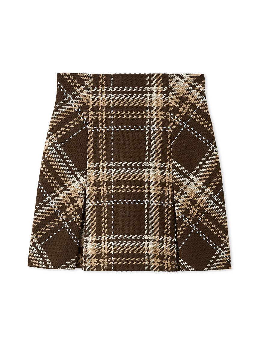 Sustainableロービングチェックミニスカート(ミニスカート)｜スカート