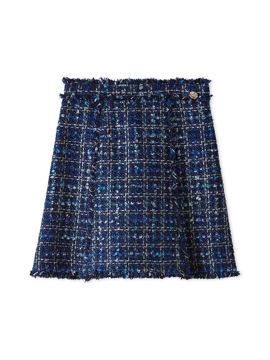 新品未使用タグ付き　スナイデル　ツイードミニスカート　サイズ　1 ツイードミニスカート(ミニスカート)｜スカート｜SNIDEL