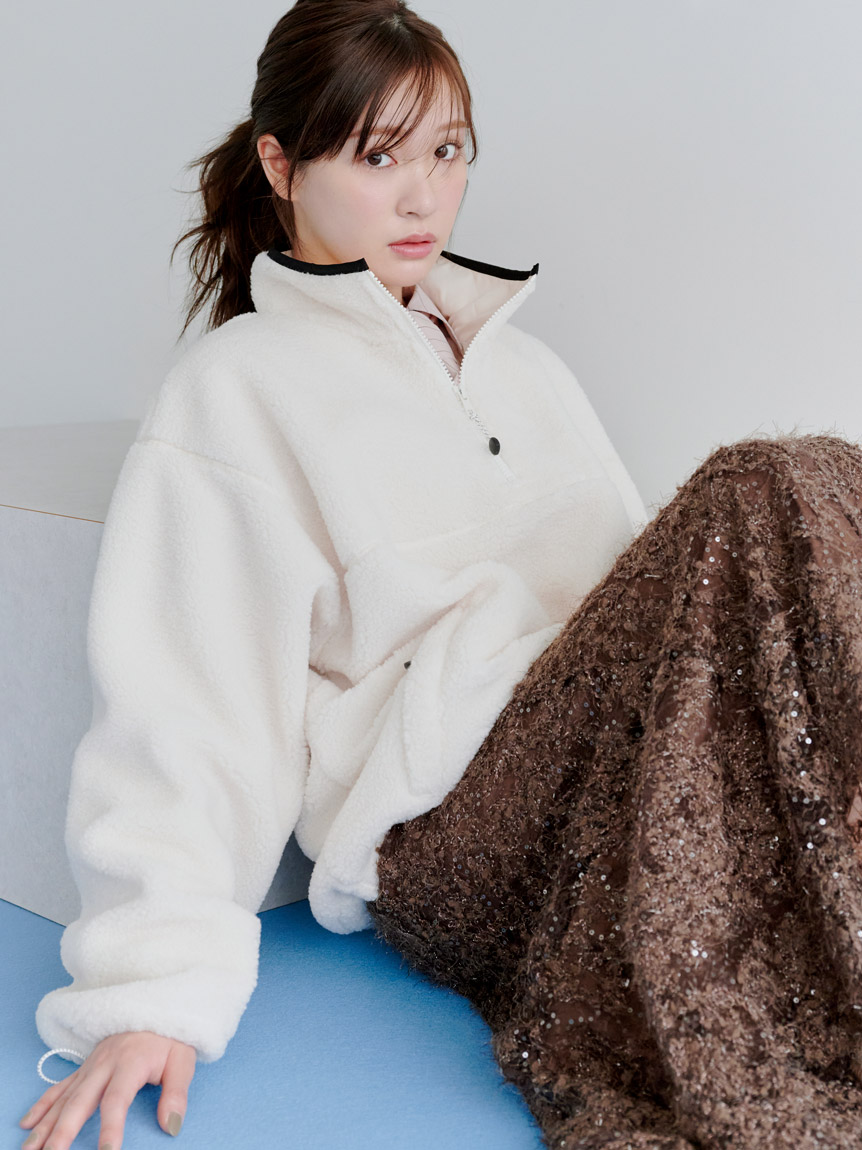 新作新品タグ付き　スナイデル♡ ファブリックイレヘムフレアスカート ファブリックイレヘムフレアスカート(ロングスカート)｜スカート