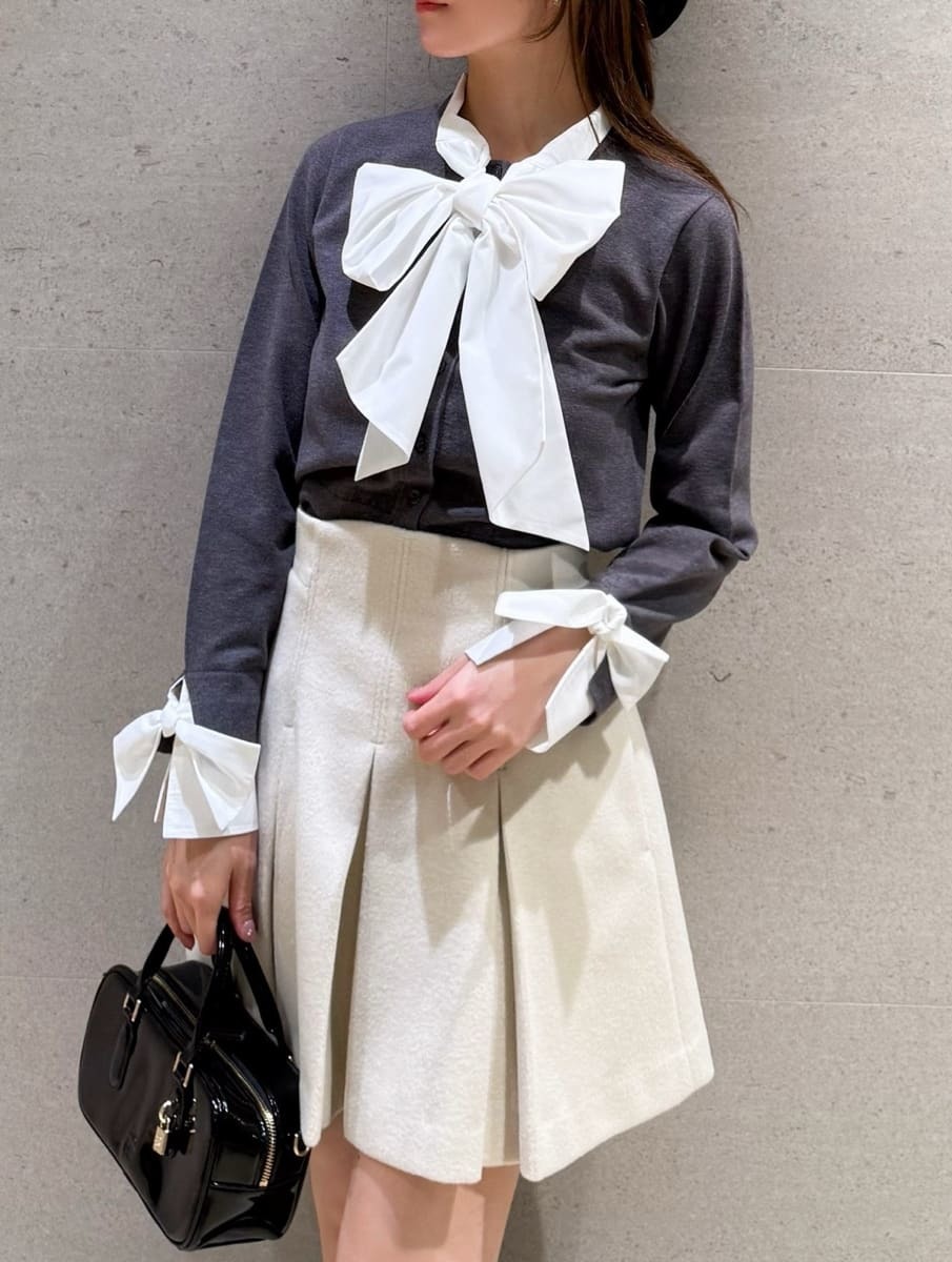 ウエストリブプリーツミニスカート(ミニスカート)｜スカート｜SNIDEL