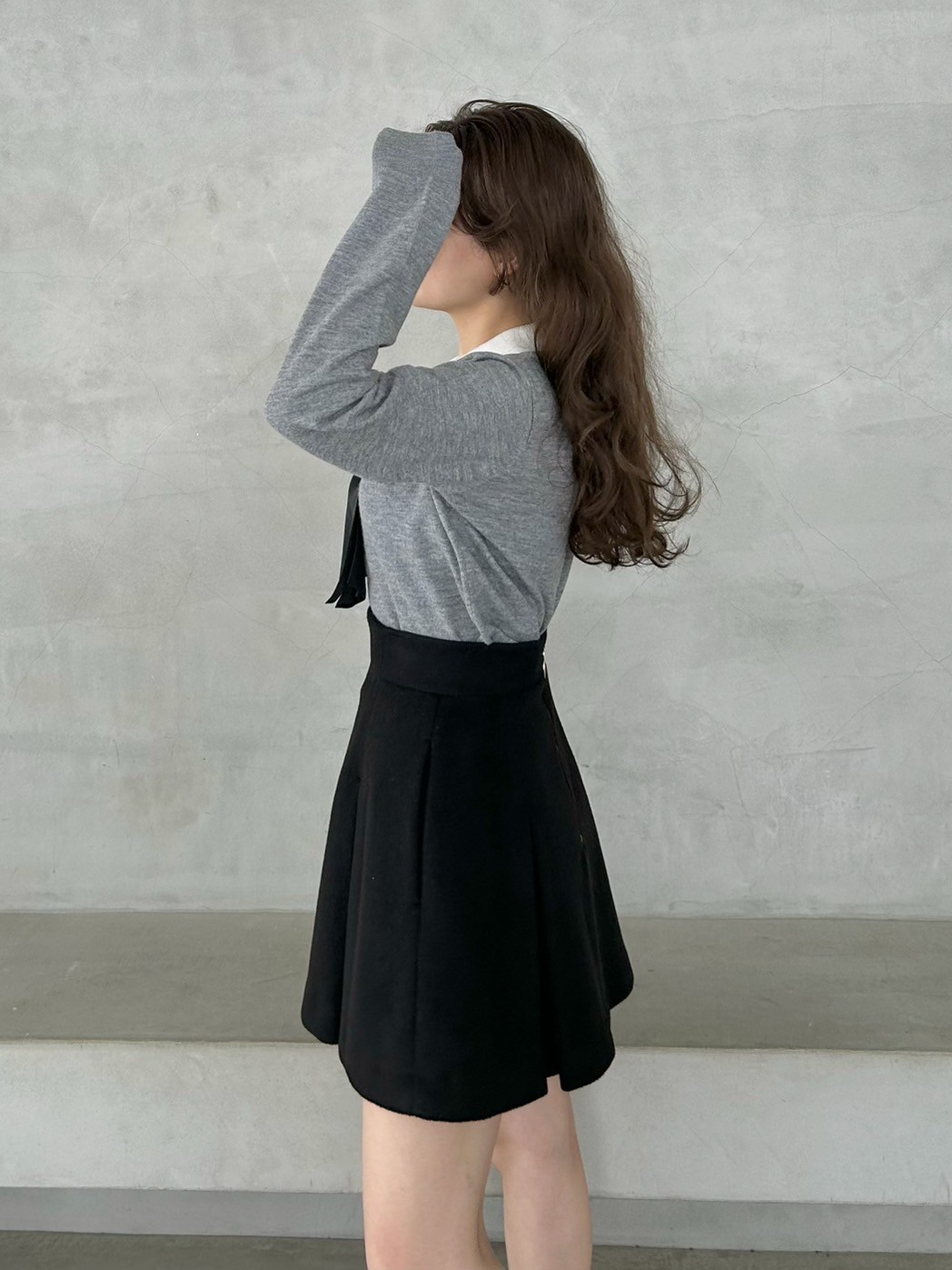 ウエストリブプリーツミニスカート(ミニスカート)｜スカート｜SNIDEL