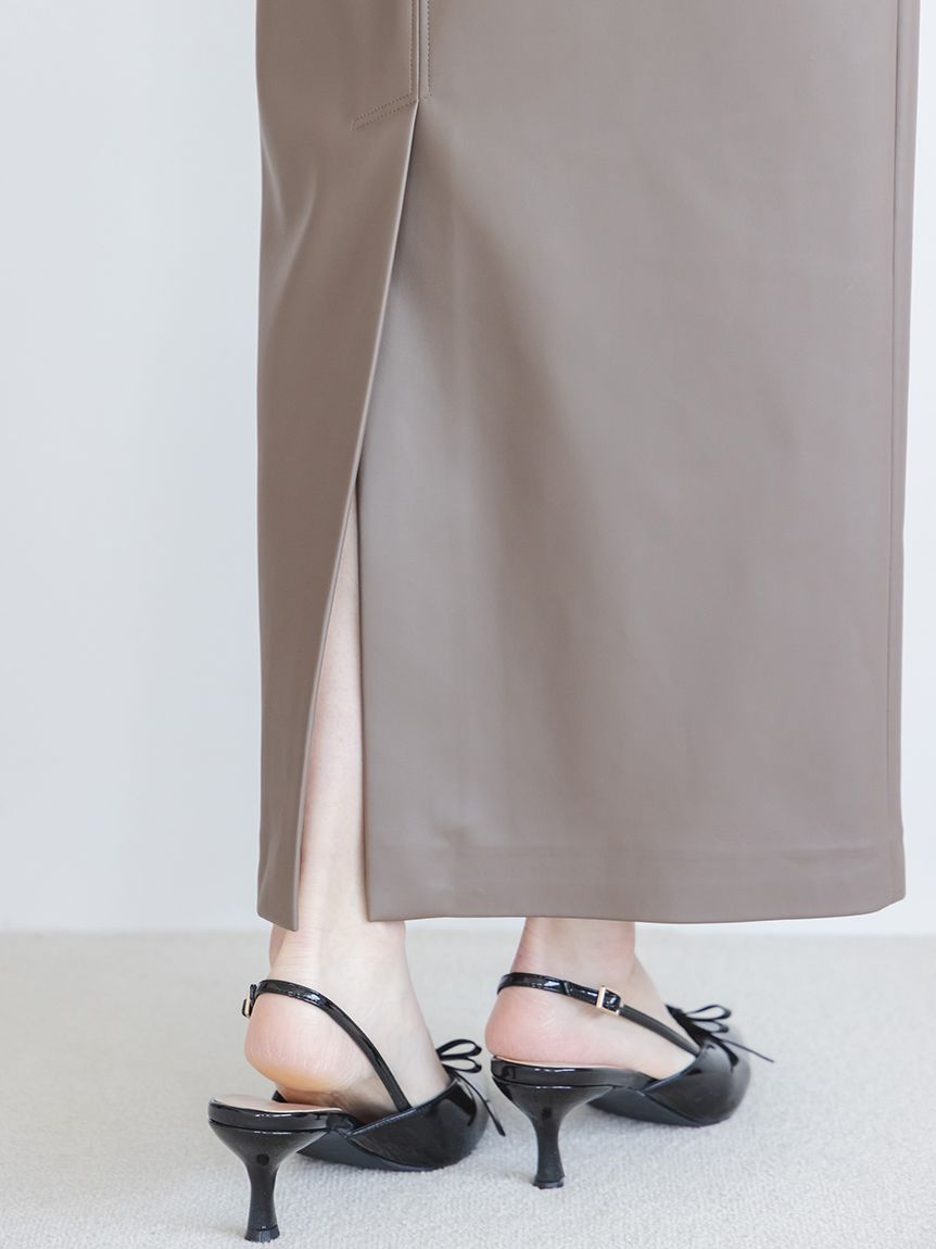 SNIDEL   ストレッチレザータイトスカート 2025秋冬 SNIDEL スカート ストレッチレザータイトスカート : ZOZOTOWN