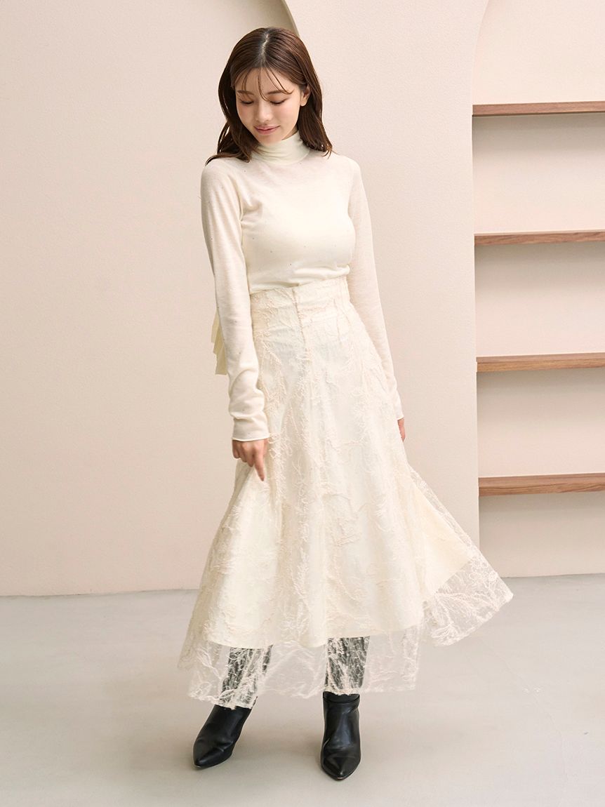 エンブロイダリースカート(ロングスカート)｜スカート｜SNIDEL