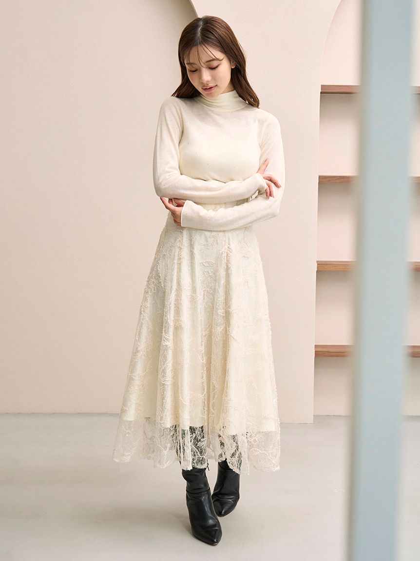 エンブロイダリースカート(ロングスカート)｜スカート｜SNIDEL