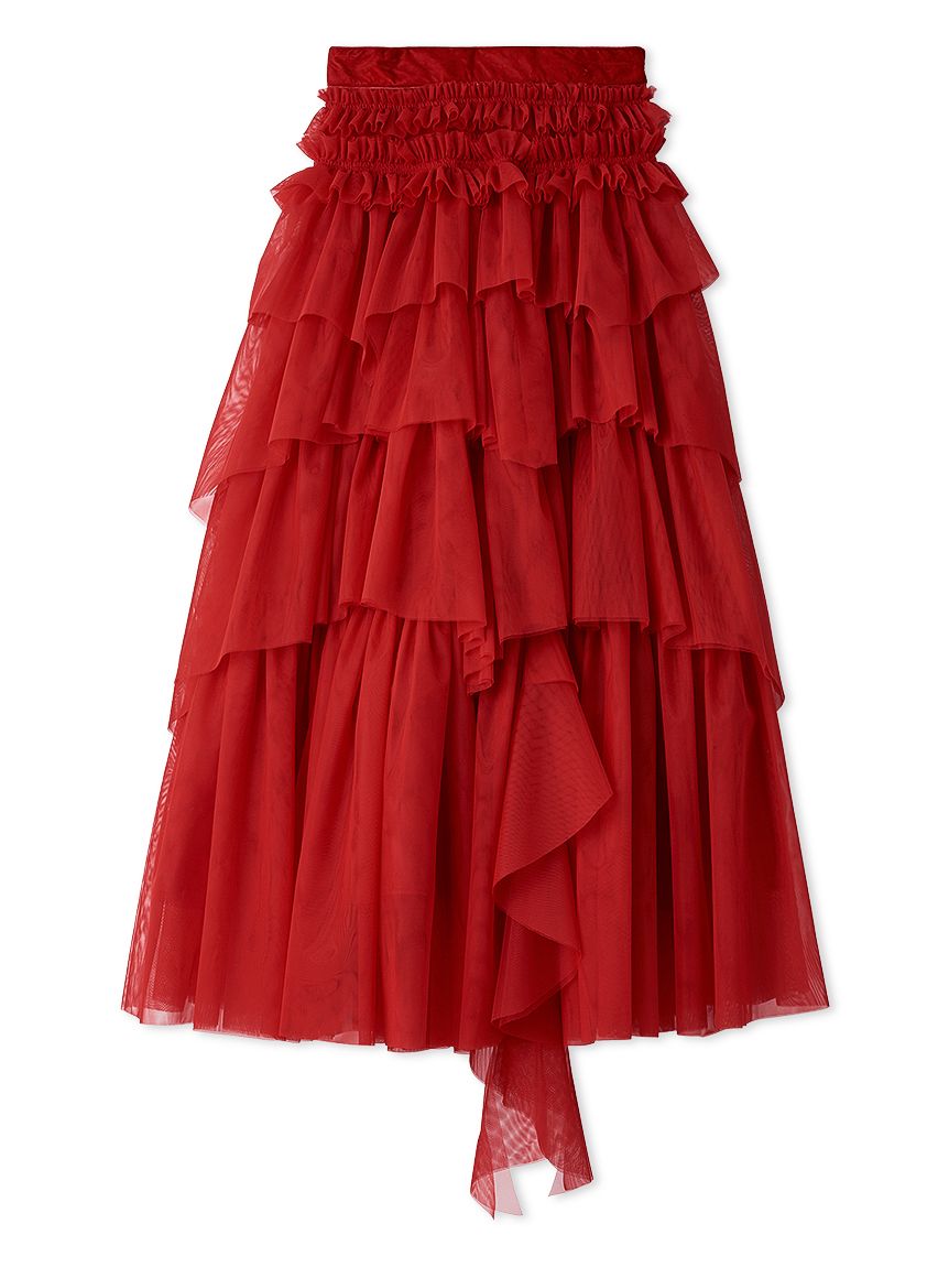 【snidel】チュールボリュームスカート SNIDEL｜チュールボリュームスカート | Rakuten Fashion(楽天