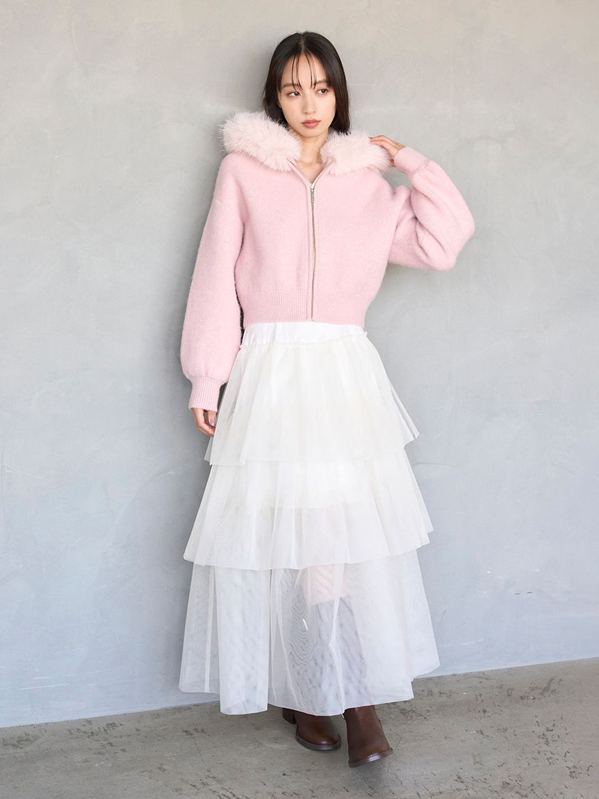チュールパニエスカート(ロングスカート)｜スカート｜SNIDEL