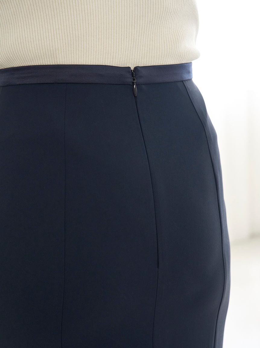 SNIDEL シンプルペンシルスカート　PNK 0 スナイデル　ピンク SNIDEL（スナイデル）の「シンプルタイトスカート（スカート）」 - WEAR
