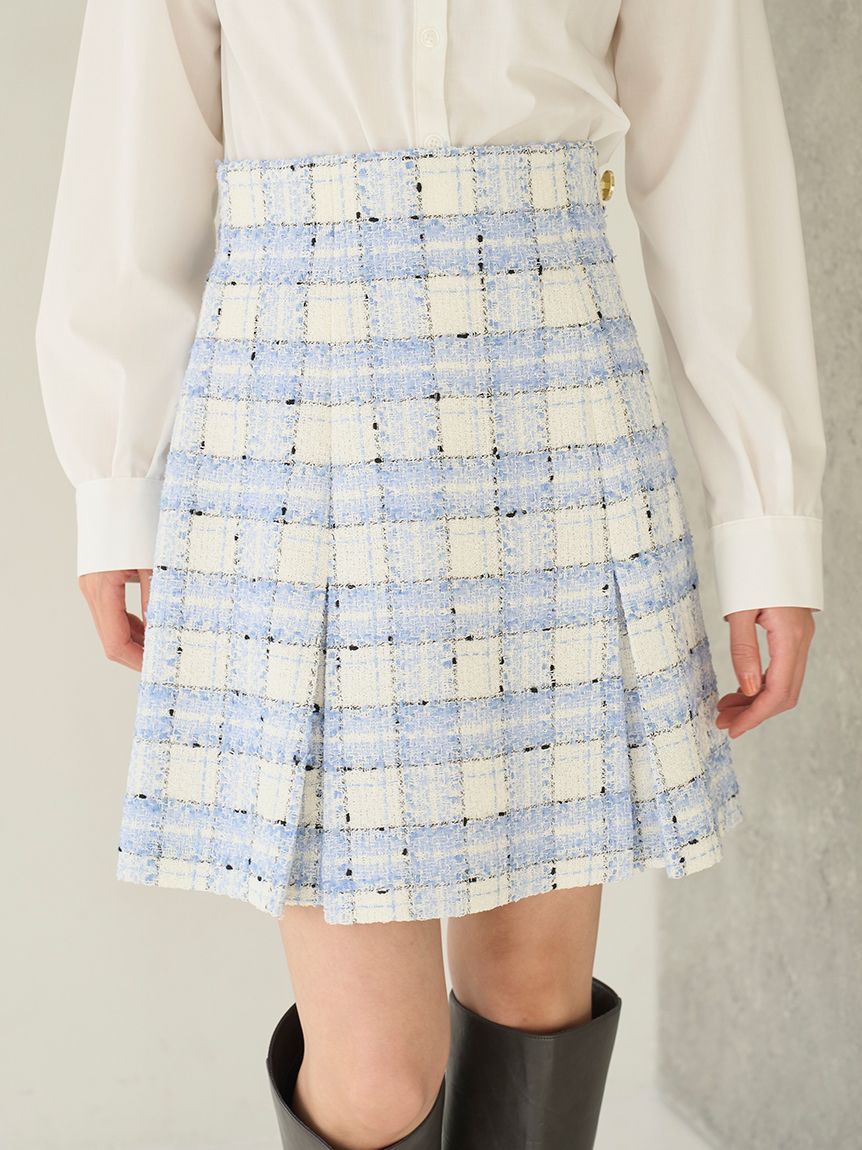バリエツイードスカート(ミニスカート)｜スカート｜SNIDEL(スナイデル