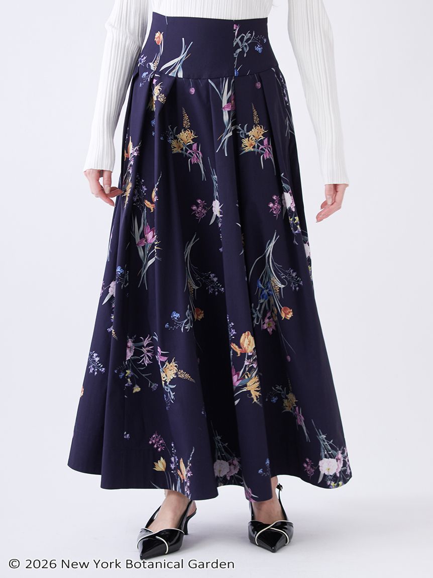 NYBG タックフレアマキシスカート(ロングスカート)｜スカート｜SNIDEL