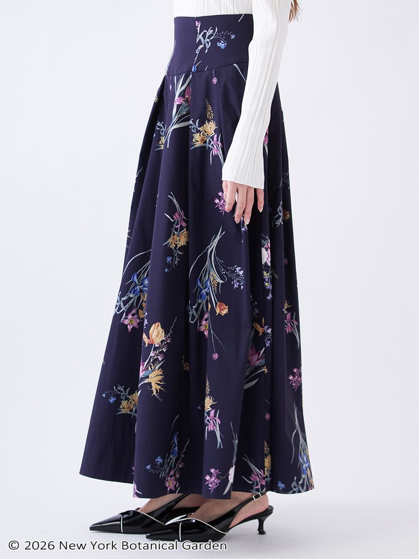 SNIDEL NYBG タックフレアマキシスカート NYBG タックフレアマキシスカート(ロングスカート)｜スカート｜SNIDEL
