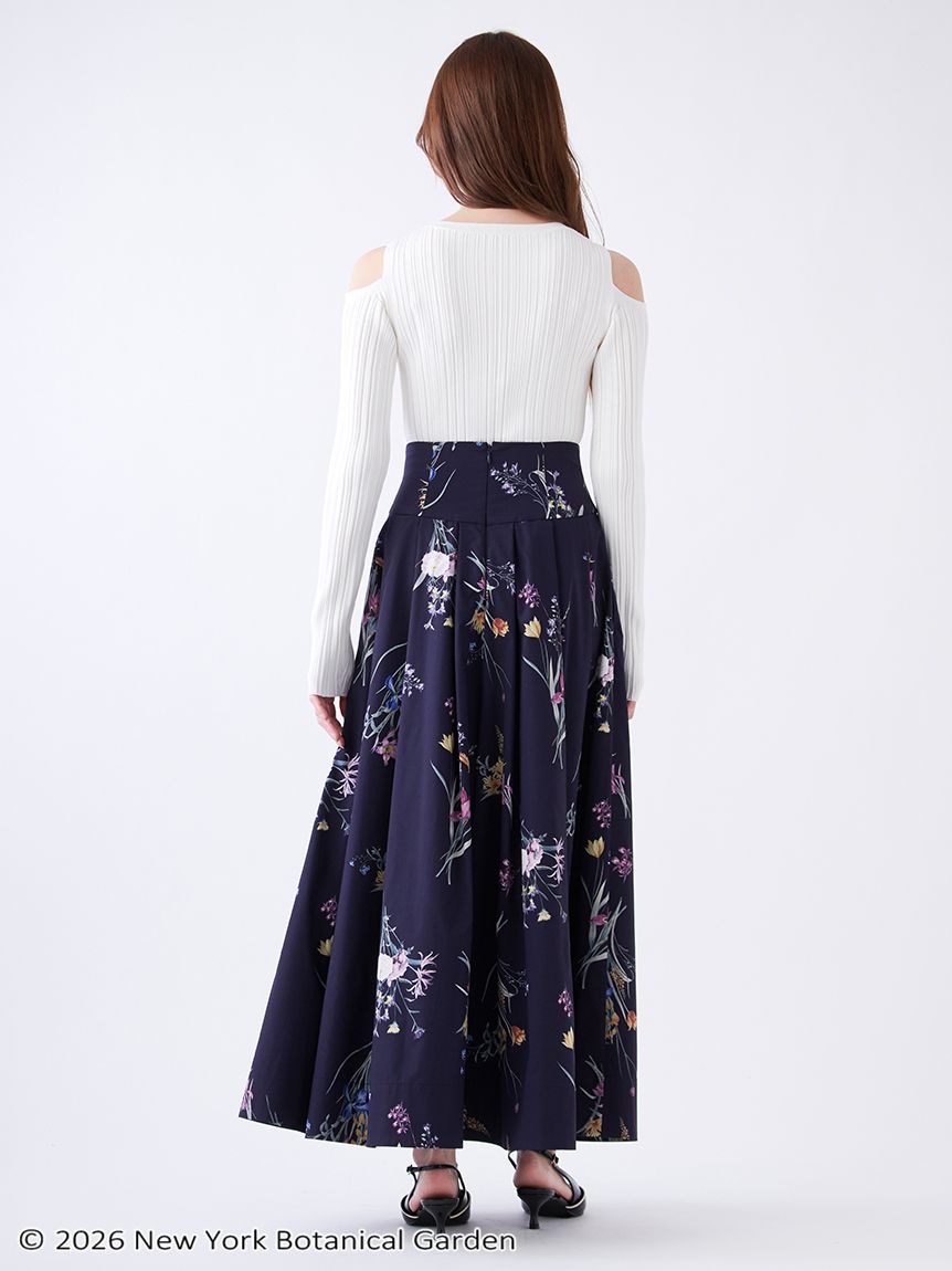 NYBG タックフレアマキシスカート(ロングスカート)｜スカート｜SNIDEL