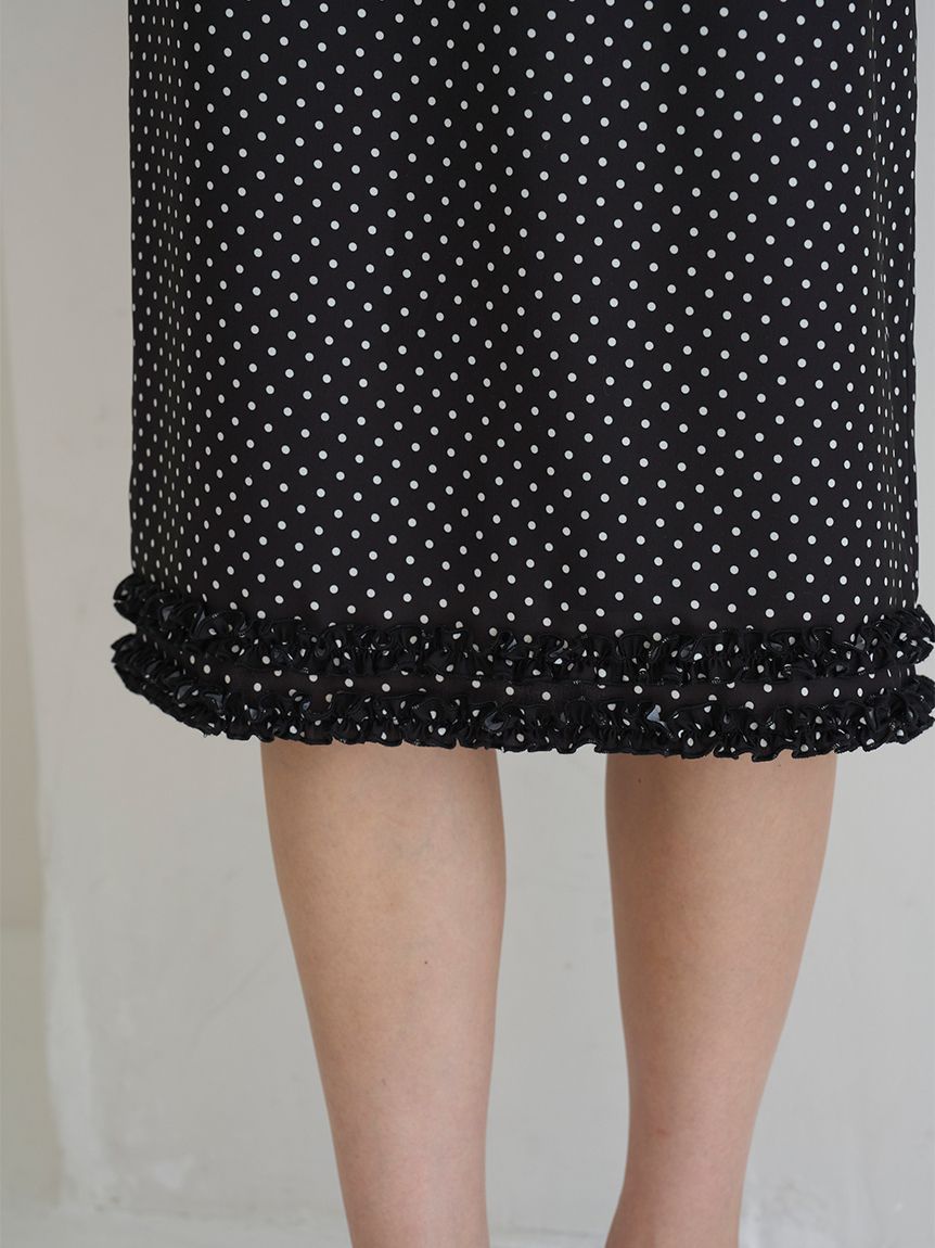 フリルディテールミディスカート(ひざ丈スカート)｜スカート｜SNIDEL