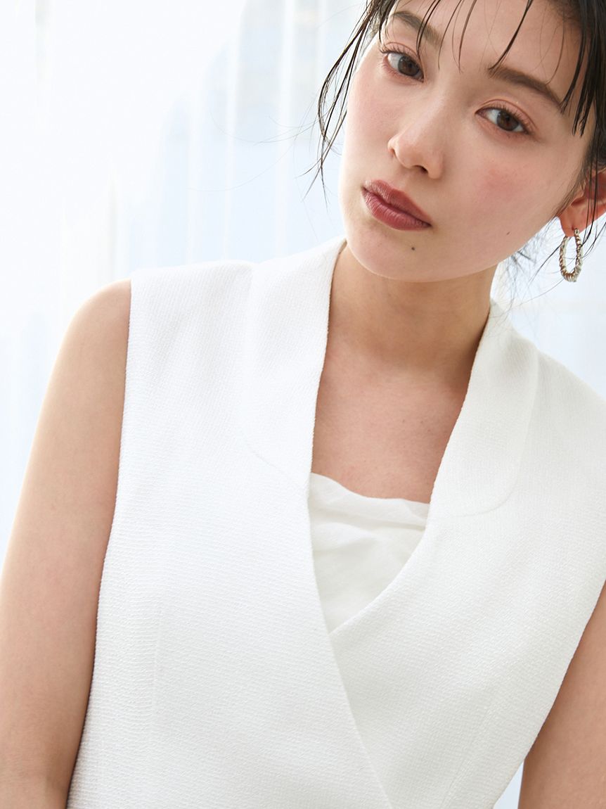 デザインジレ(ベスト・ジレ)｜アウター｜SNIDEL(スナイデル)の