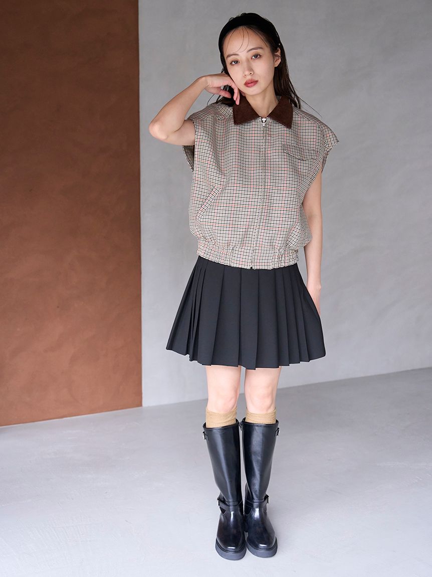 SNIDEL バリエジレブルゾン 2025 秋新品 バリエジレブルゾン(ベスト・ジレ)｜アウター｜SNIDEL(スナイデル)の